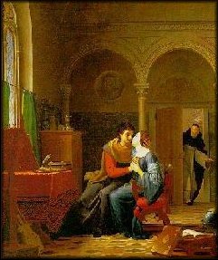 Abelard and Heloise painting