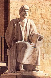 Averroes (ibn-Rushd) statue