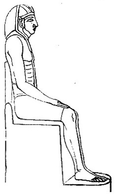 Sitting Figure of Memnon image