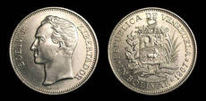 Bolivar coin (image)