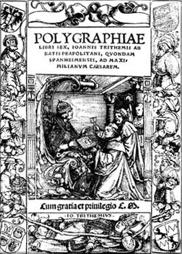 Polygraphia by Johannes Trithemius image