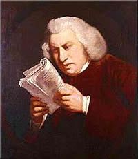 Samuel Johnson painting