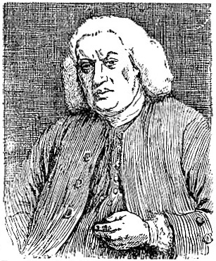 Portrait of Dr Johnson, by Sir Joshua Reynolds