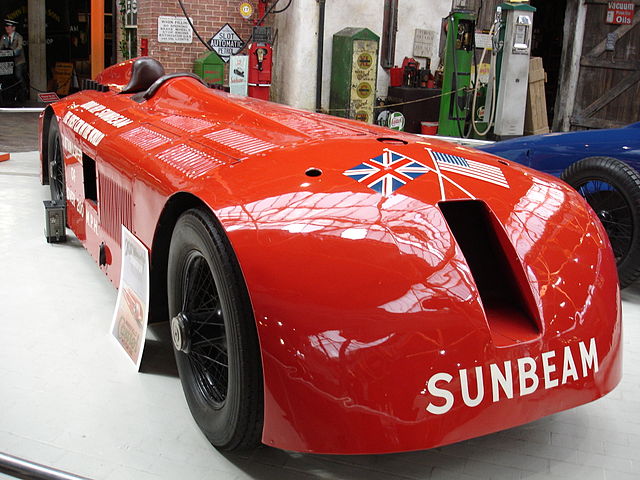 1000 HP Sunbeam Mystery motor car (image)