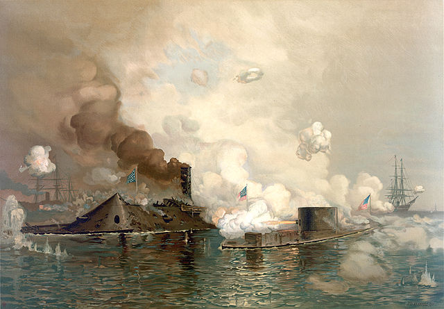 Battle of the Ironclads (image)