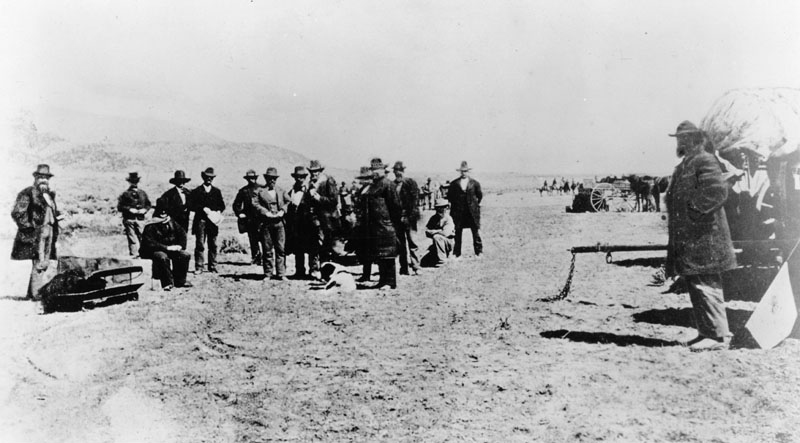 Just before execution of John D. Lee (image)
