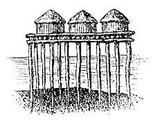 Lake Dwellings, or Crannoges, Lake Ardakillin, Roscommon image