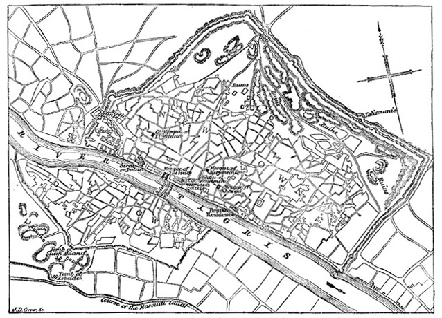 Baghdad map