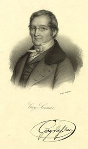 Joseph Louis Gay-Lussac portrait and signature