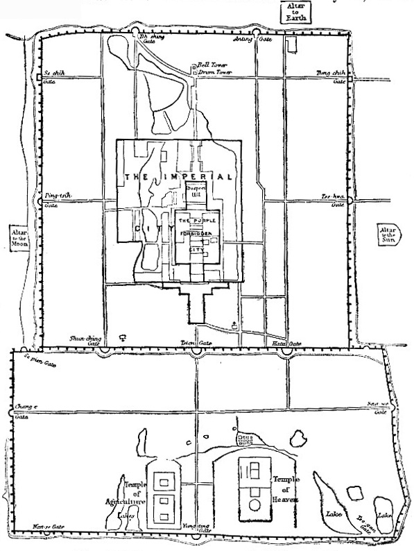 Peking (Beijing) map