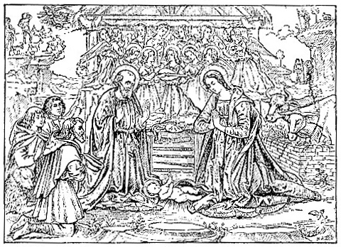 Adoration of the Shepherds, by Fiorenzo di Lorenzo