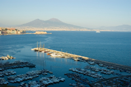 Mt Vesuvius and Bay of Naples image